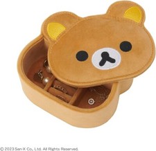 San-X Rilakkuma Face-shaped Jewelry Case NEW picture