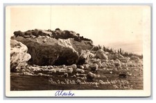 RPPC The Ice Wall March 22nd 1916 Anchorage Alaska AK UNP Postcard N21 picture