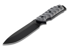 White River GTI4.5 Black & O.D Linen Micarta Black Coated Blade Survival Knife picture