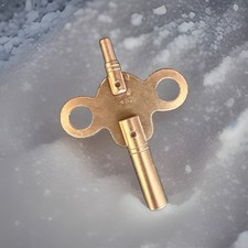 Key For Ansonia Crystal Regulator Clock With S-F Arbor See Model Photos picture