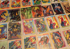 45 Card Lot 1991 92 93 Impel Skybox Marvel Universe Comic Cards All Random picture