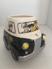 Applause Dick Tracy 1990 Vintage Coffee Mug Police Car W Wheels Made In Korea picture