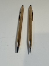 Vintage Cross Classic Century Pen & Mechanical Pencil – 14K Gold Filled Boxed picture
