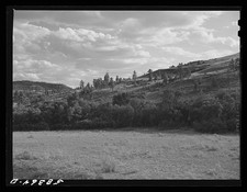 Photo:Birney Lame Deer Montana 1941 Grazing Land Prairie Hills picture