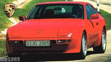 PORSCHE 944 TURBO Brochure:1992,1991,1990,.. picture