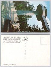 Clingman's Dome Tower Great Smoky Mountains National Park NC Postcard 1959 picture