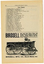 1905 Birdsell Mfg. Co. Ad: Wagons & Buggies - South Bend, Indiana picture