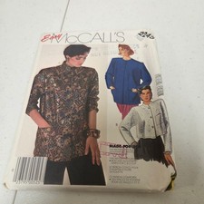 Vintage 1985 McCalls 2245 Sewing Pattern Misses Size 14 Jacket 3 Styles Easy picture