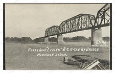Mobridge South Dakota Ferry Evelyn Standard Postcard COPY RPPC picture