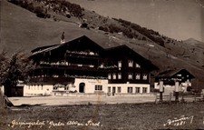 Vintage Postcard Gaspingerhof Gerlos 1400m Tirol Austria Handwritten Message picture