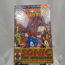 Sonic Knuckles Chaotix #1 1995 Sega Comic In Pristine Condition [1185] picture