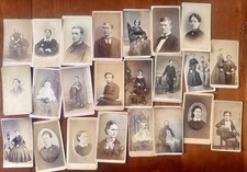 23 CDV Photo Lot 1860s 1870s picture