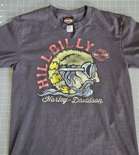 Hillbilly Harley-Davidson Gatlinburg Tennessee Graphic T-shirt Size Medium  Look picture