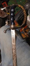 Vintage Spartan Trade Mark Model 1902 Officers Sword with Scabbard picture