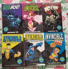 Invincible Universe Tech Jacket Astounding Wolf-Man Compendium 1 2 3 Set Variant picture
