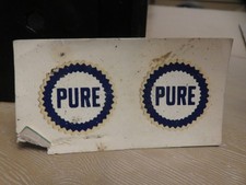 SHEET of TWO PURE OIL COMPANY TYPE I PEEL-OFF TRANSFERS (1959) picture