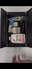 Vintage Upjohn Doctor’s Travel Medical Kit – Pharma Sample Case w/ Og Packaging picture