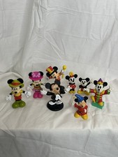 Vintage Disney Mickey Minnie PVC Figure Lot Fantasia Bullyland 100 Years Magic picture