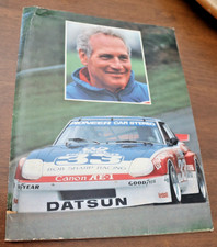 1980 Paul Newman Pioneer Stereo Race Press Kit Color Photo Datsun 280Z Racing picture