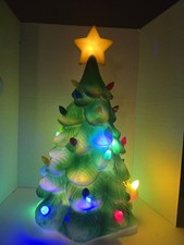 Pan Asian Creations 24” Nostalgic Christmas Tree Blow Mold Battery Operated picture