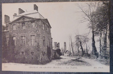 vtg postcard chateau de gratot les douves unposted france picture