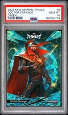 2025 Kakawow Marvel Rivals Doctor Strange Green /20 PSA 10 POP 1 picture