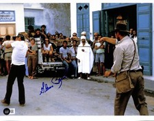 Stunt Director Glenn Randall Indiana Jones Signed 11x14 Photo BAS picture