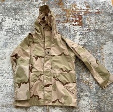 New Old Stock Desert DCU Camo Gore-Tex Wet Weather ECWCS Parka Medium Regular picture