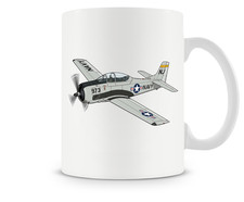 North American  T-28 Trojan Ceramic Coffee Mug - 15oz. picture