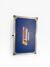 Vintage Iberia Airlines Flight Case 9.5x13x21 Penn Fabrication picture