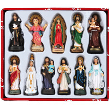 Set  10Pc Santos & Vírgenes 3