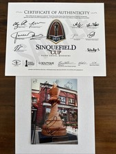Autographed Chess 2015 Sinquefield Cup.  #7/14  w/COA, Magnus Carlsen - Rare picture