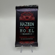 1x Hazbin Hotel Season 2 Trading Cards 1st Edition Booster Pack IN HAND SHIP NOW picture