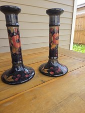william moorcroft Candlestick Holders picture
