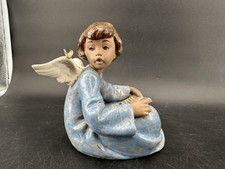 Vintage 1988 Lladro Angel w/ Book & Butterfly #2184 Made in Spain picture