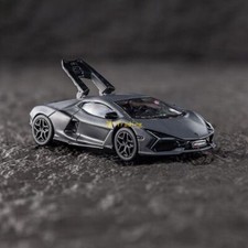 ZD Bburago 1:64 Gray Lamborghini Revuelto Sports Model Diecast Metal Car BN picture