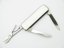 Vtg Barlow Seki Japan Small Stainless Gentleman Lobster Folding Pocket Knife picture