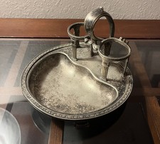 Vintage International Silver Co Mayfair Hotel Silver Soldered Ashtray St Louis picture
