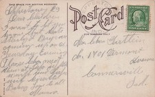 Peppertown Indiana Mother Daughter Card DPO Gartlein Family Cover Postcard 16A picture
