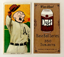 T206 Mr. Magoo 2-Sided T206 Tobacco Parody Card | Ira Thomas picture