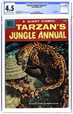 Tarzan's Jungle Annual #7A Juicy Fruit Ad Variant - 1958 - CGC 4.5 - John Ushler picture