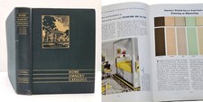 1937 antique HOME OWNER'S bound CATALOGS building material equipment furnishings picture