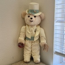 Vintage Tilly Collectibles Lord Lovingly Groom Bear 30in Made USA Wedding picture