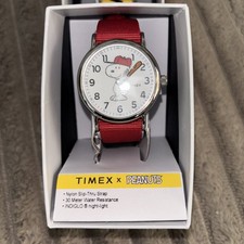 Timex x Snoopy Collaboration Watch Casual Analog Unisex New picture