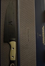 Benchmade 4025BK-01 Meatcrafter Fixed Blade Knife Black Drop Point G10 Full picture