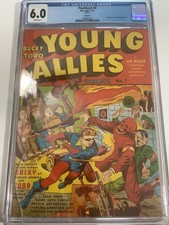 YOUNG ALLIES Flashback #8 Reprint 1973 CGC 6.0 picture