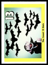 The Count Sesame Street 1992 TV Show Card #14 (NM) picture
