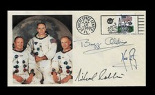 Apollo 11 crew collector envelope w original period stamp *OP1408 picture