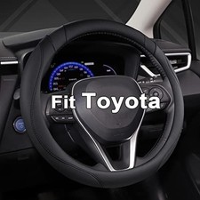 Customized Steering Wheel Cover for Toyota Prius 13.75-14.25 inch picture