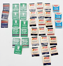 Vtg Lot of 42 Match Books Western Family, Thrifty Pay Less, Longs Drugs- New/use picture